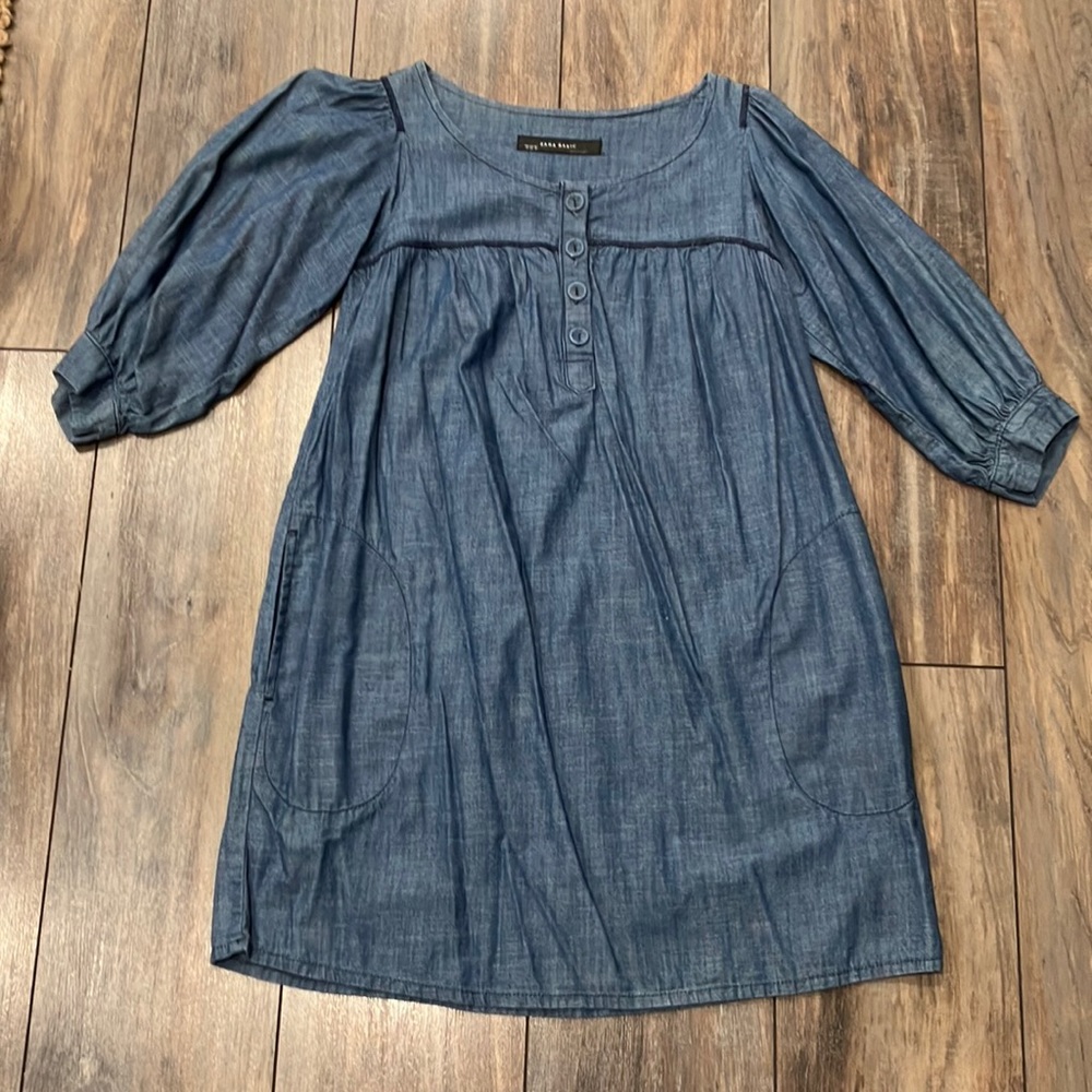 Zara Chambray Dress
